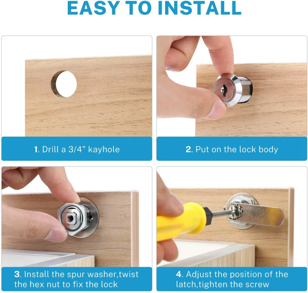 Furniture Connector Industry Cabinet Small Cam Lock