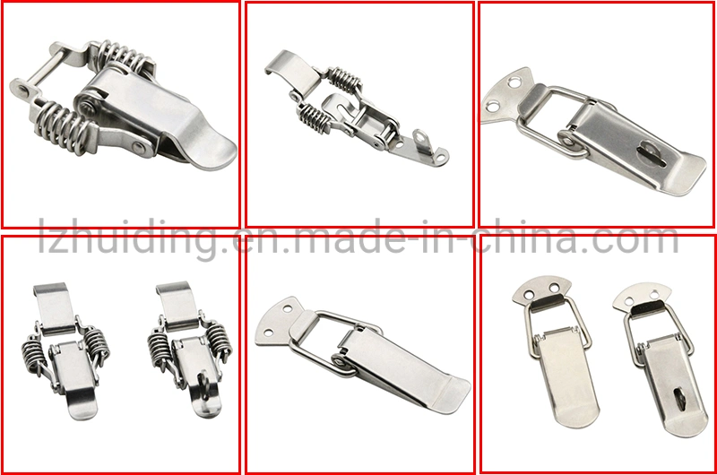 OEM Stainless Steel Spring Load Toggle Latch Hook with Padlock