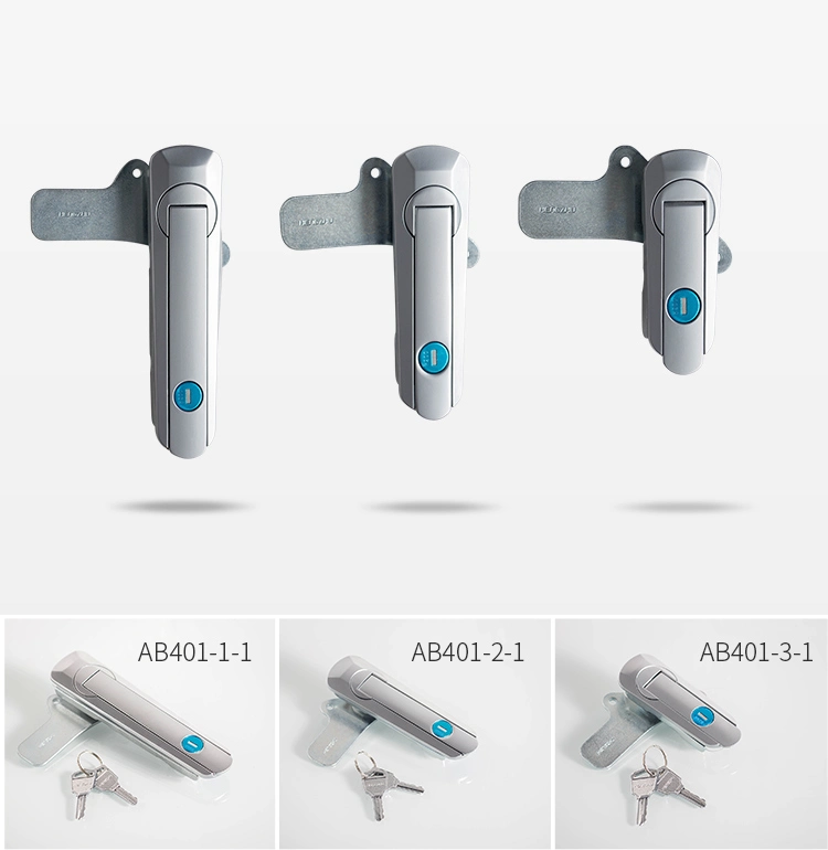 Hot Selling Hengzhu Electric Cabinet Lock Ab401 Zinc Alloy Electronic Door Swing Handle Plane Lock