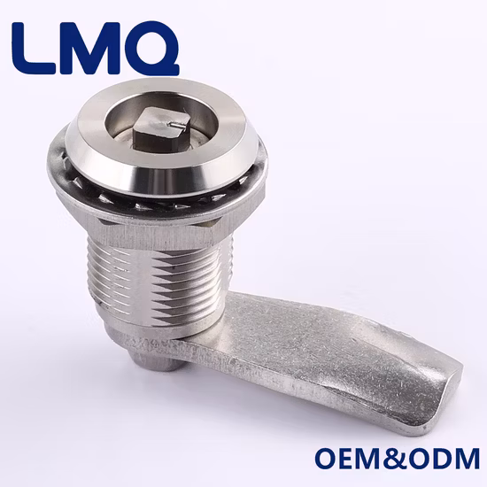 Serrure à came de compression en acier inoxydable pour boîtier industriel et armoire carrée 7 mm
