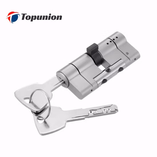Anti-bosse Anti-perceuse Anti-pression Serrure de porte à cylindre à profil européen de haute sécurité